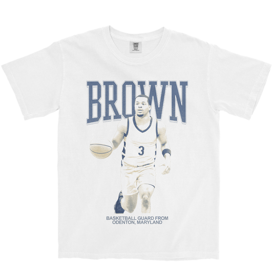 CAM'RON BROWN VINTAGE WHITE TEE