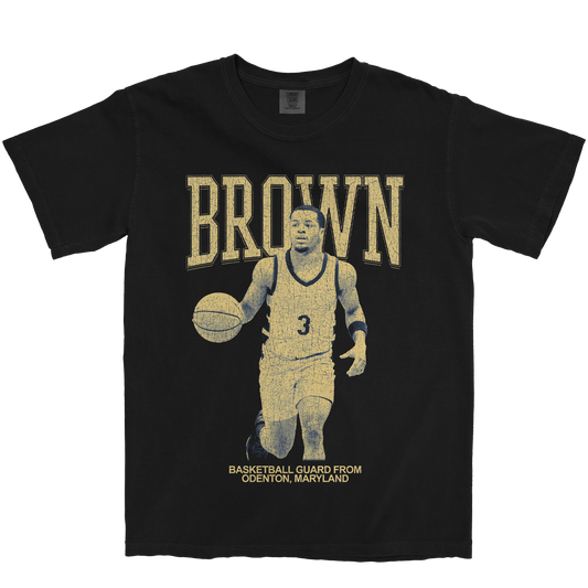 CAM'RON BROWN VINTAGE BLACK TEE