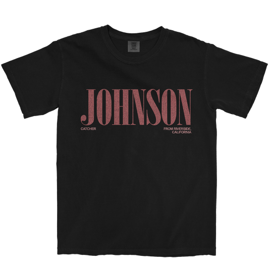 SKYE JOHNSON CLASSIC BLACK TEE