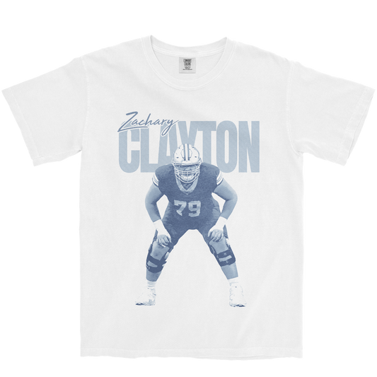 ZACHARY CLAYTON VINTAGE WHITE TEE