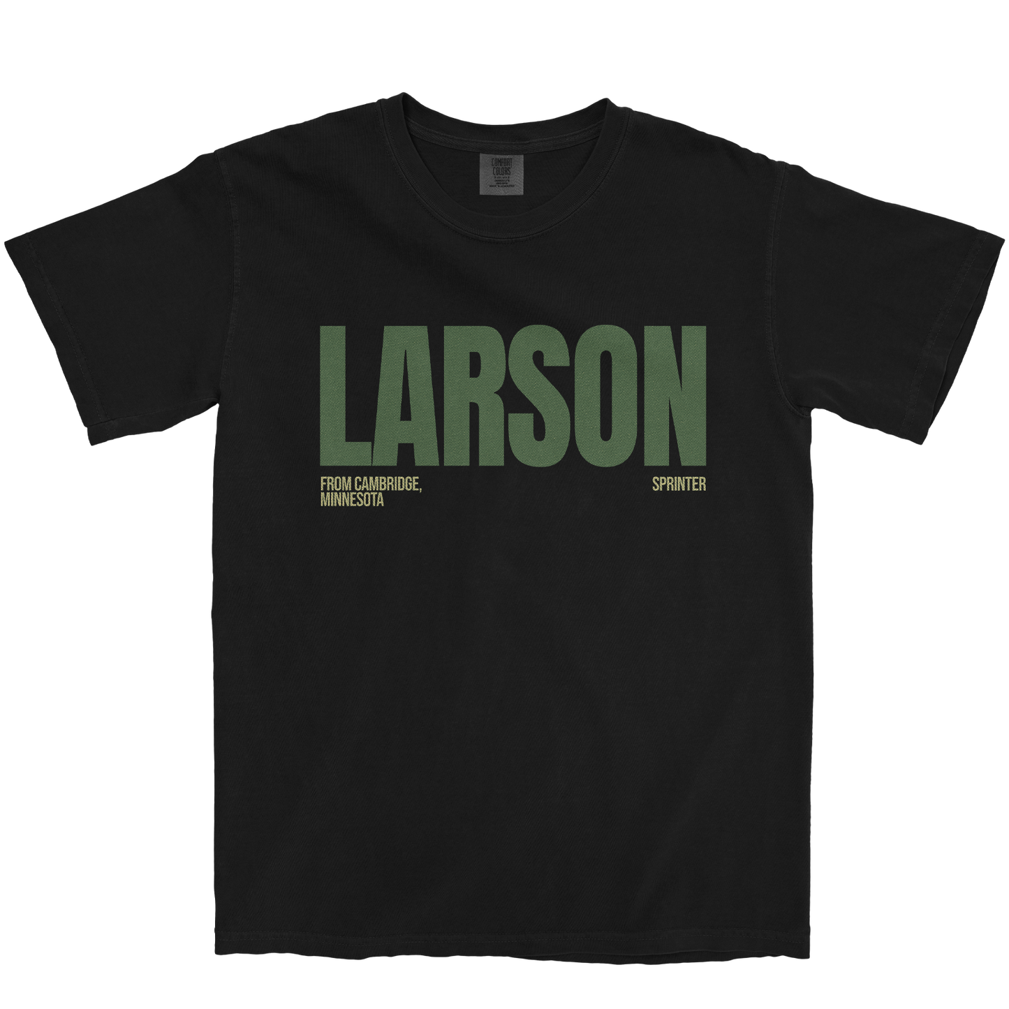 ANIKA LARSON CLASSIC BLACK TEE