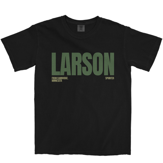 ANIKA LARSON CLASSIC BLACK TEE