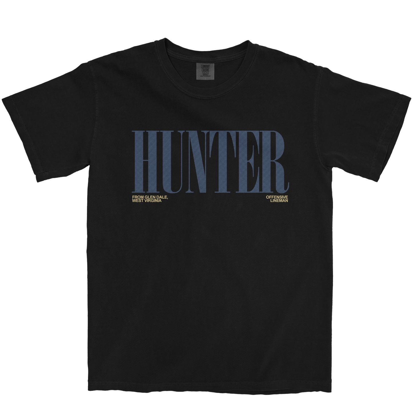 ANDREAS HUNTER CLASSIC BLACK TEE