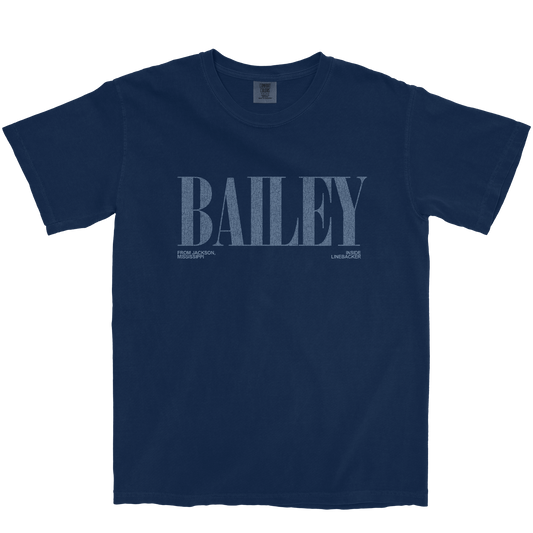 AMARRIEN BAILEY CLASSIC NAVY TEE