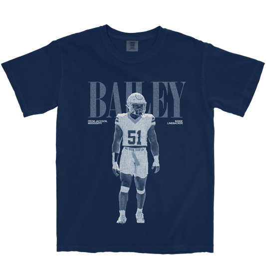 AMARRIEN BAILEY VINTAGE NAVY TEE