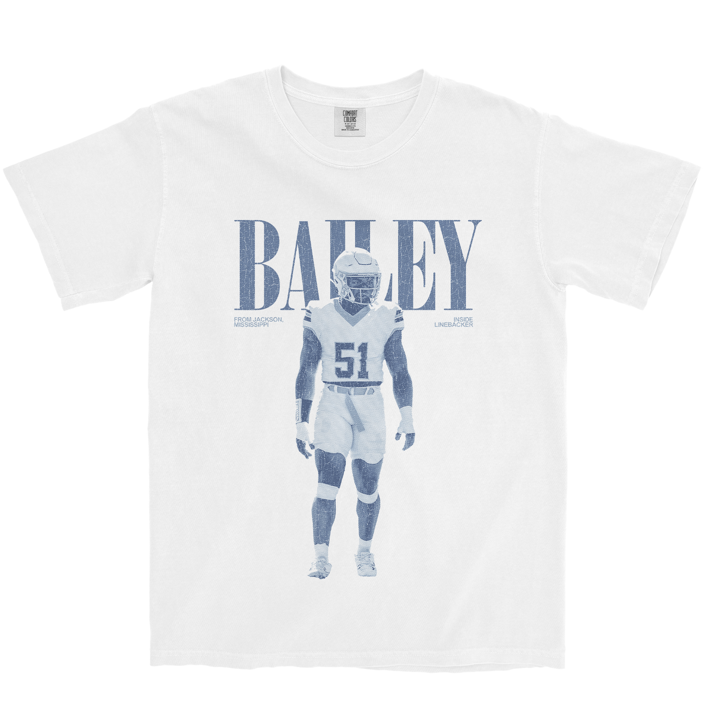 AMARRIEN BAILEY VINTAGE WHITE TEE