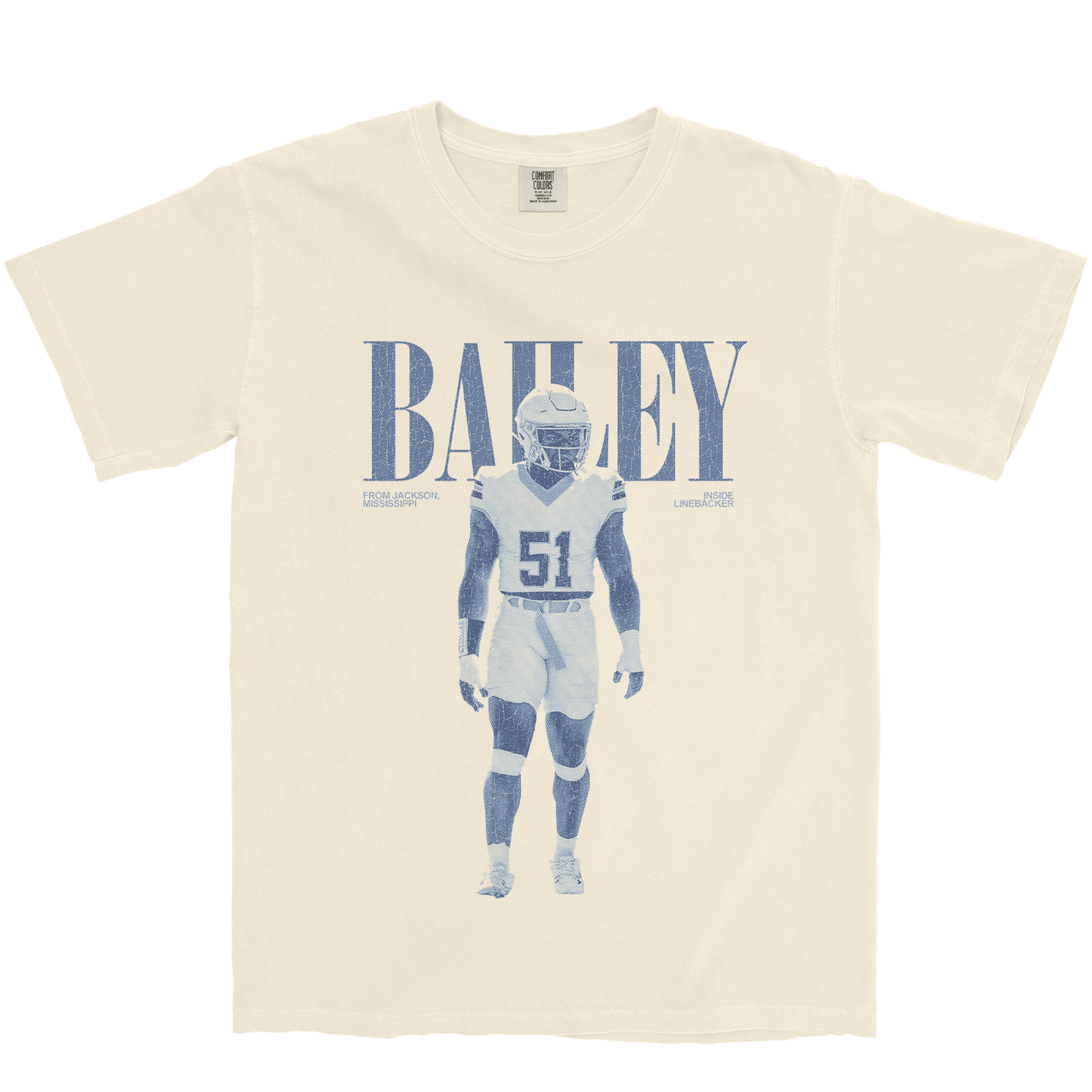 AMARRIEN BAILEY VINTAGE IVORY TEE