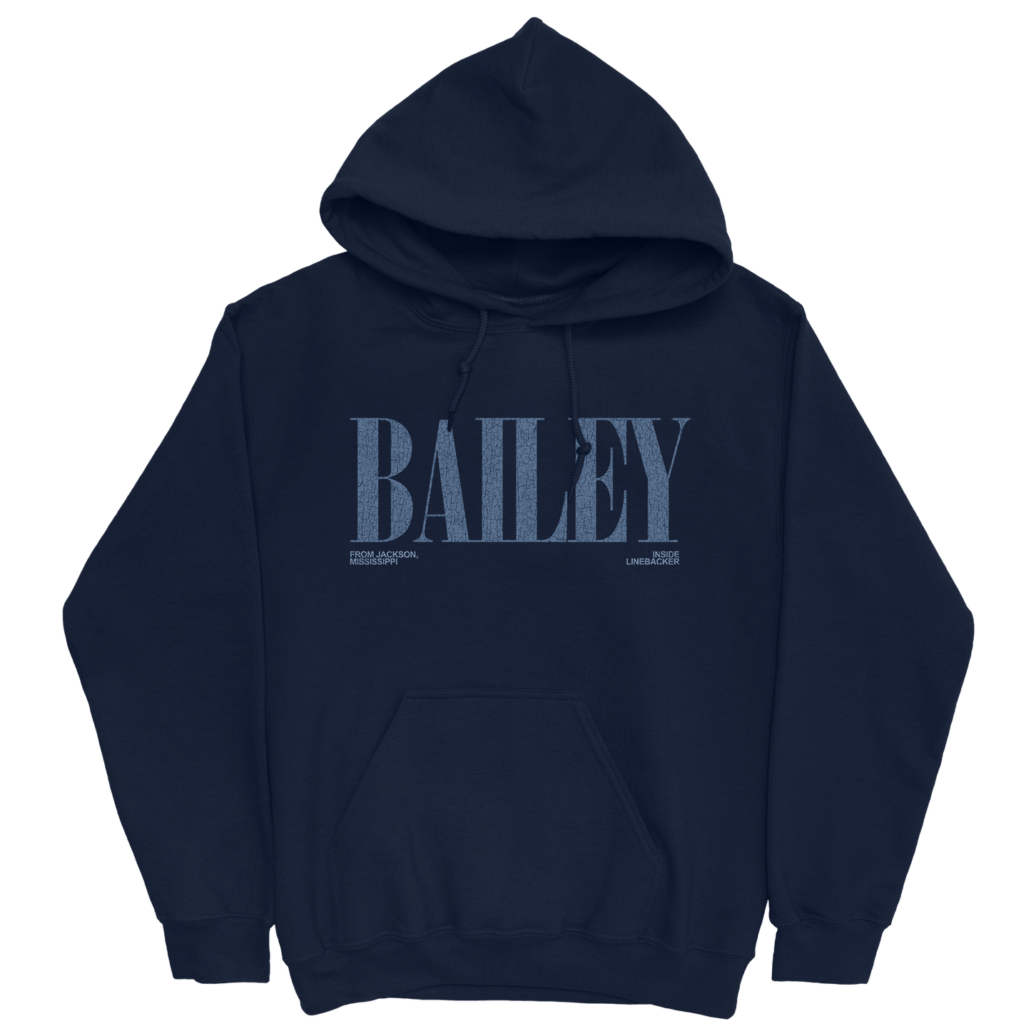 AMARRIEN BAILEY CLASSIC NAVY HOODIE