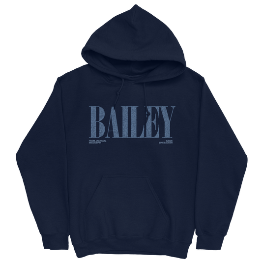 AMARRIEN BAILEY CLASSIC NAVY HOODIE