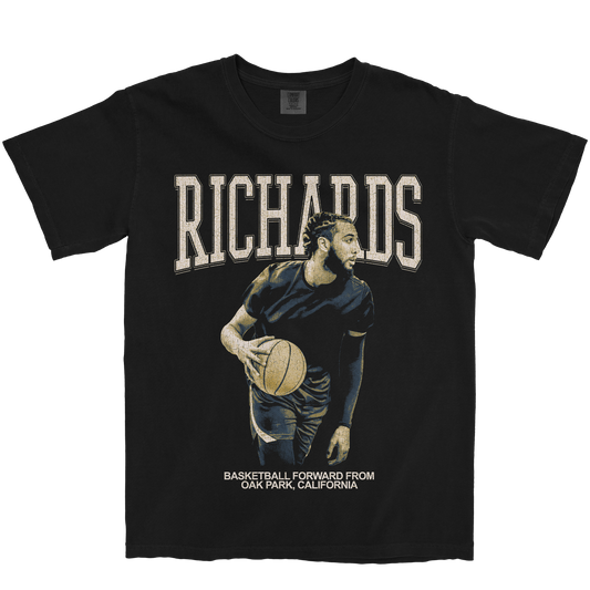 MAKAI RICHARDS VINTAGE BLACK TEE
