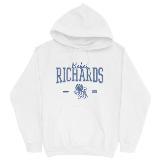 MAKAI RICHARDS CLASSIC WHITE HOODIE