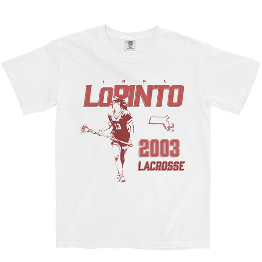 EMMA LOPINTO 2003 WHITE TEE