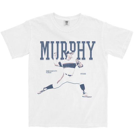 TYLER MURPHY VINTAGE WHITE TEE