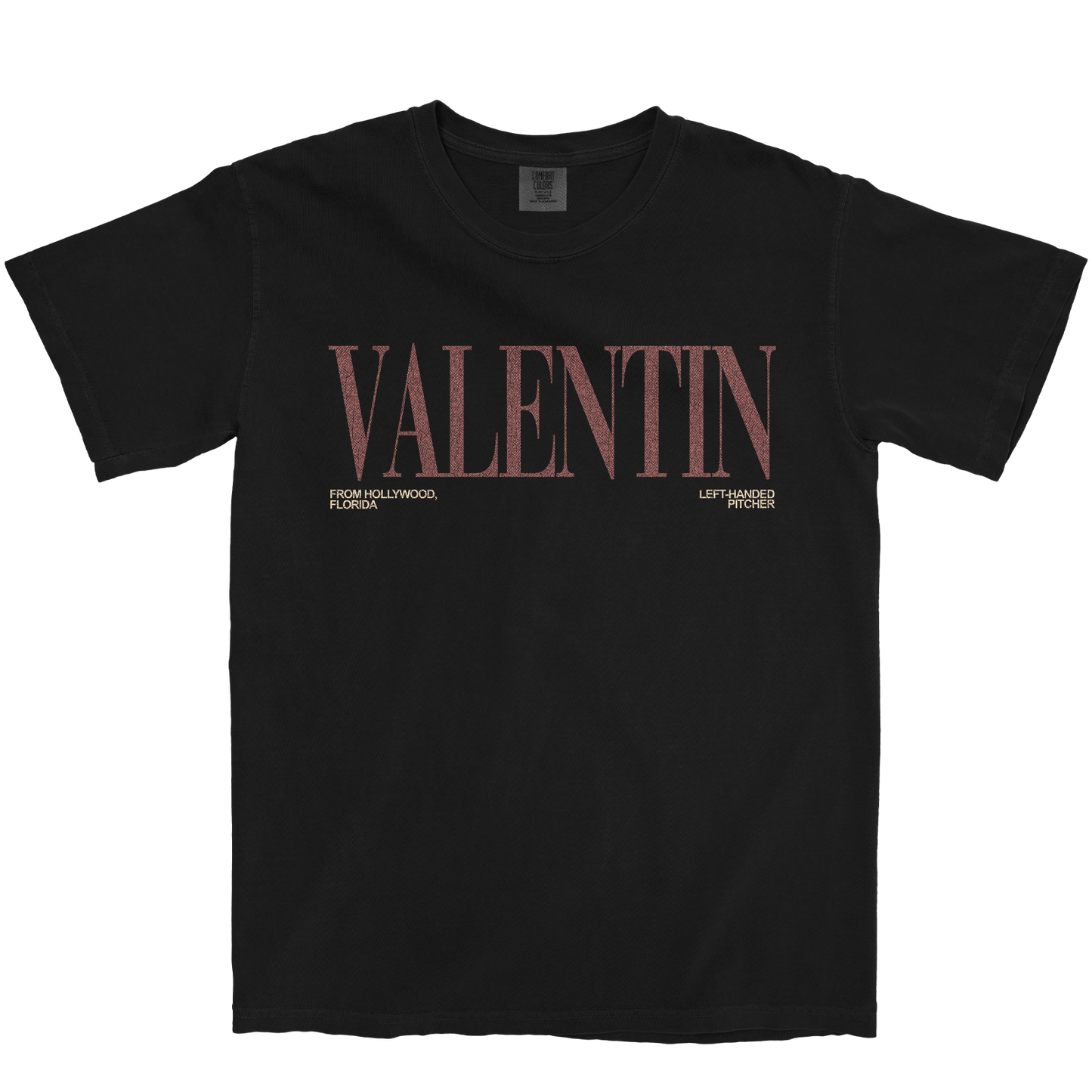 ALEX VALENTIN CLASSIC BLACK TEE