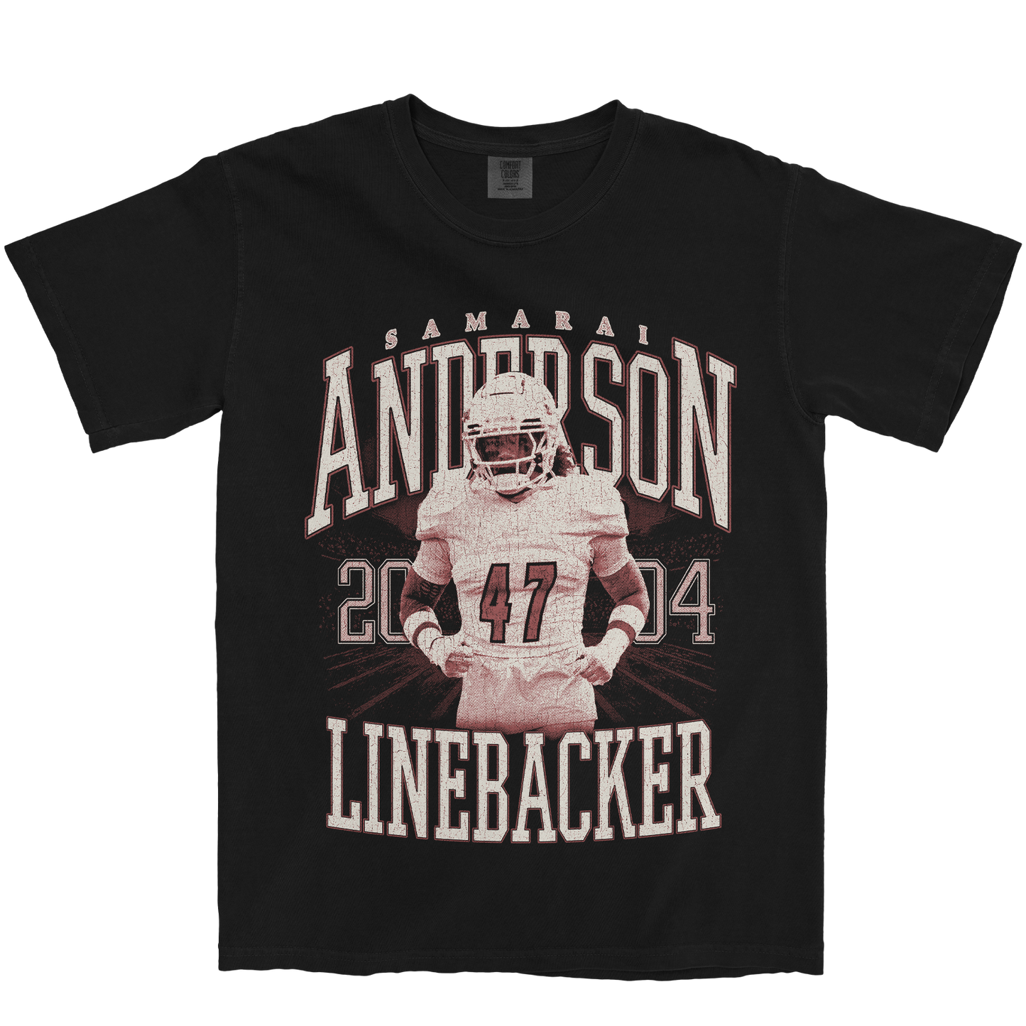 SAMARAI ANDERSON 2004 BLACK TEE