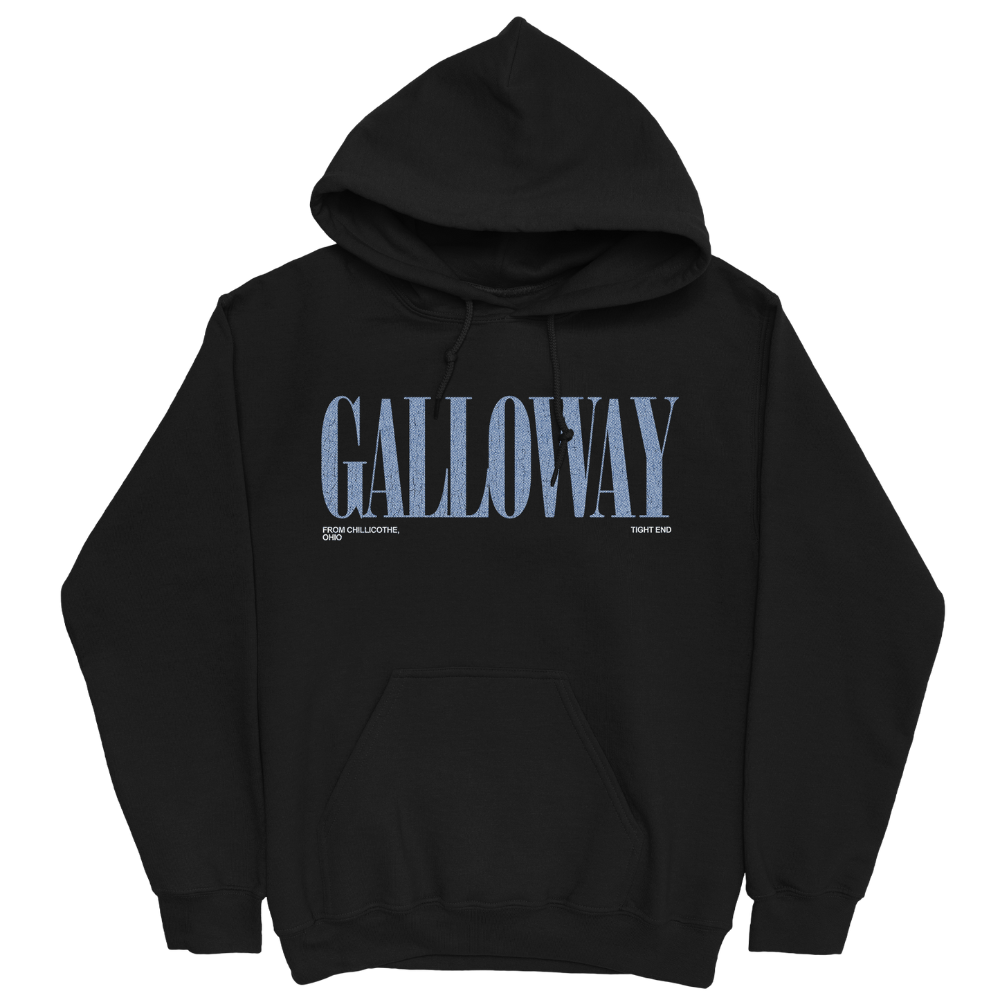 TAYVION GALLOWAY CLASSIC BLACK HOODIE