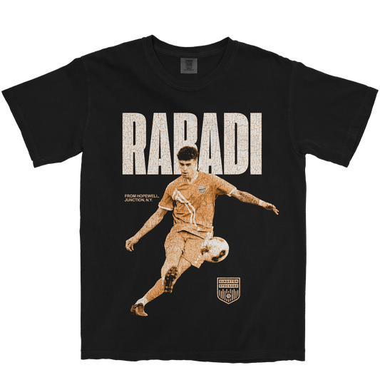MATT RABADI VINTAGE BLACK TEE