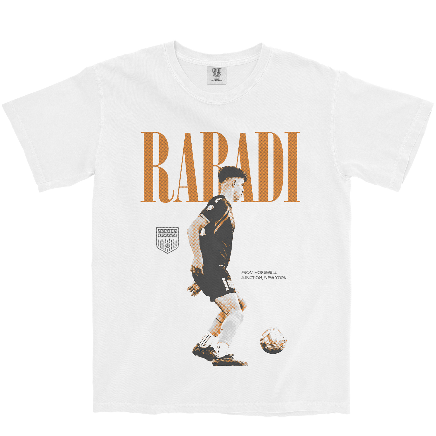 MATT RABADI VINTAGE WHITE TEE