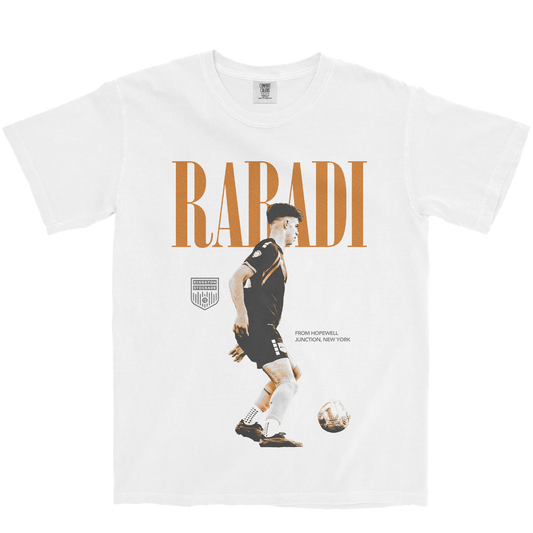 MATT RABADI VINTAGE WHITE TEE