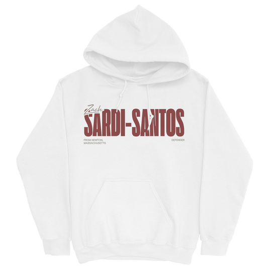 ZACH SARDI-SANTOS CLASSIC WHITE HOODIE