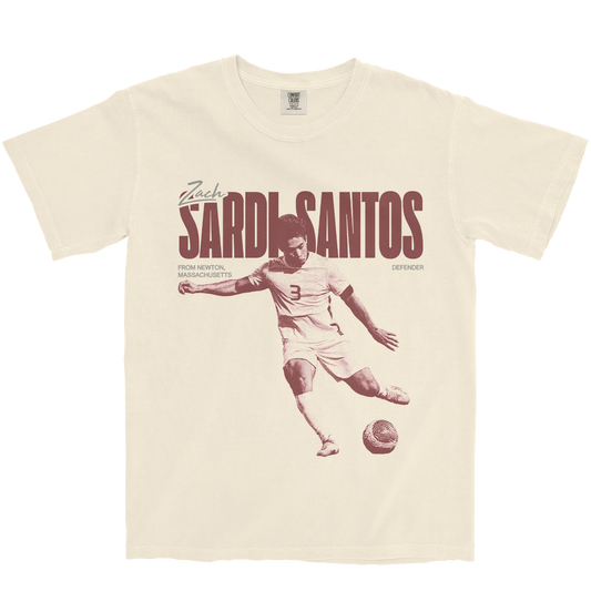 ZACH SARDI-SANTOS VINTAGE IVORY TEE