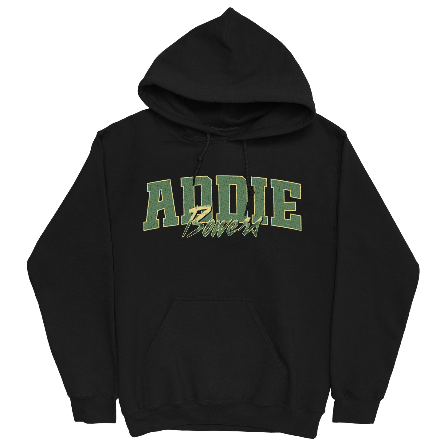 ADDIE BOWERS RETRO BLACK HOODIE