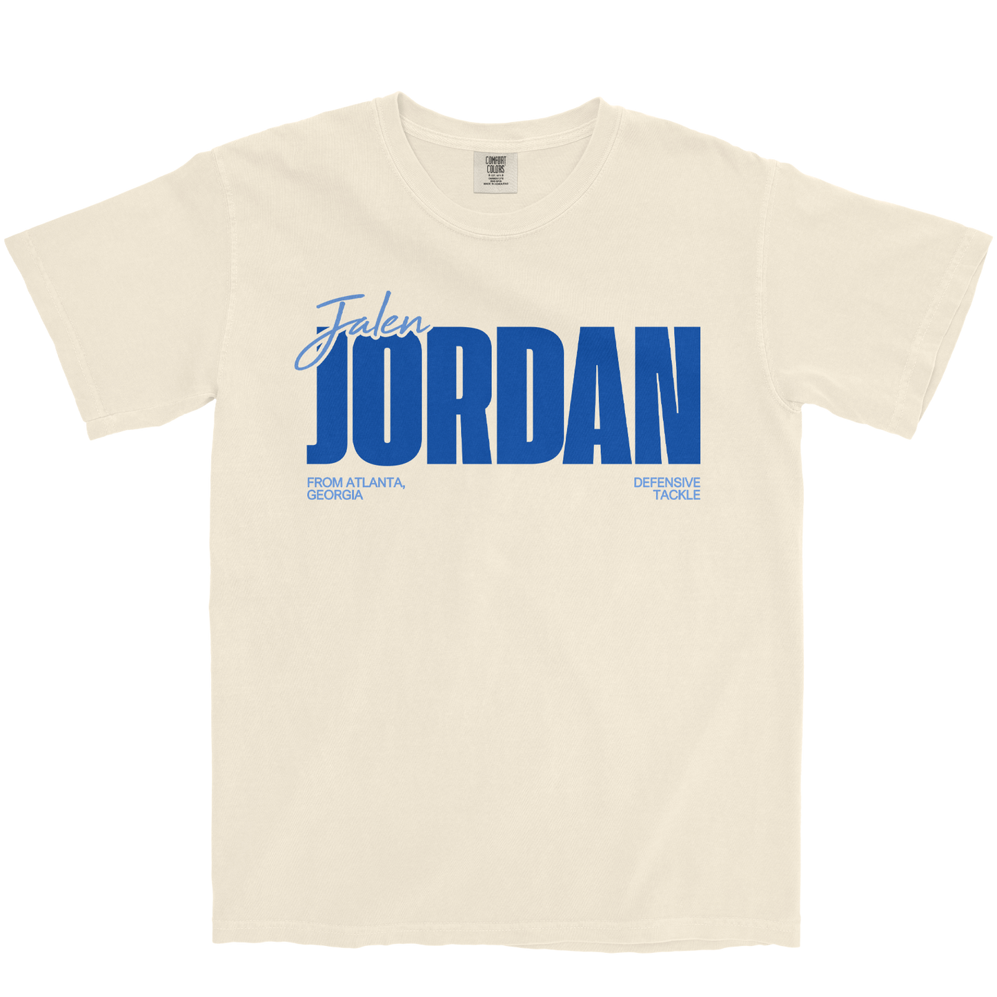 JALEN JORDAN CLASSIC IVORY TEE