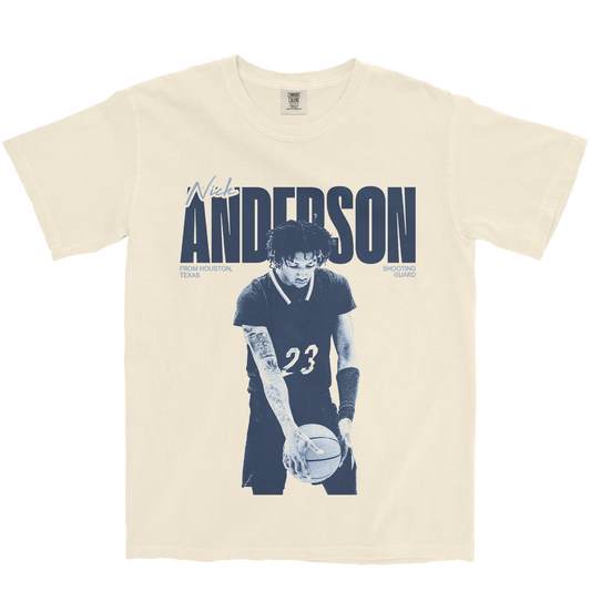 NICK ANDERSON VINTAGE IVORY TEE