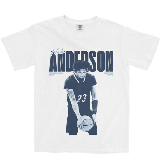 NICK ANDERSON VINTAGE WHITE TEE
