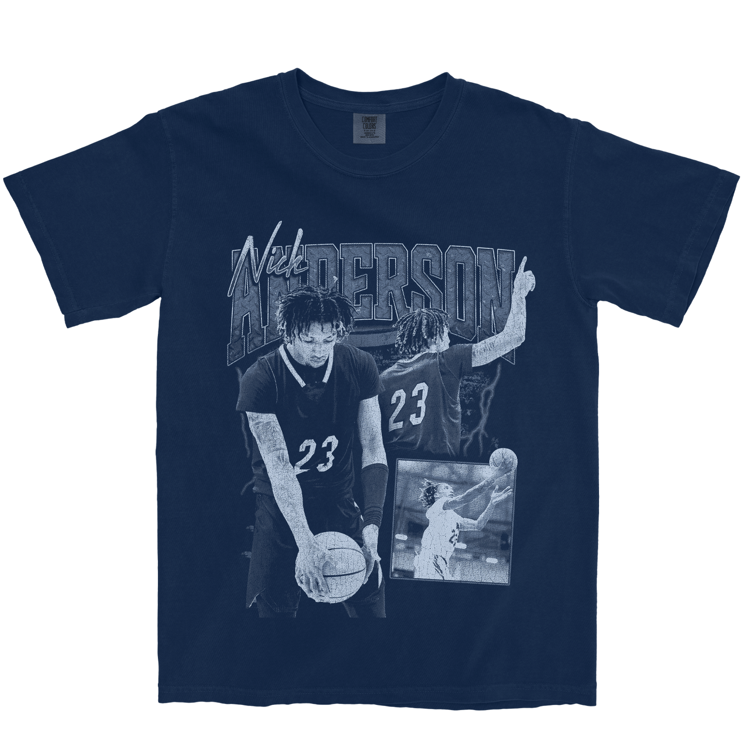 NICK ANDERSON GRAPHIC NAVY TEE