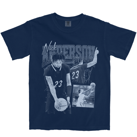 NICK ANDERSON GRAPHIC NAVY TEE