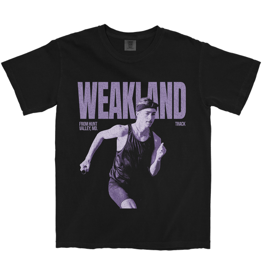 JAKE WEAKLAND VINTAGE BLACK TEE
