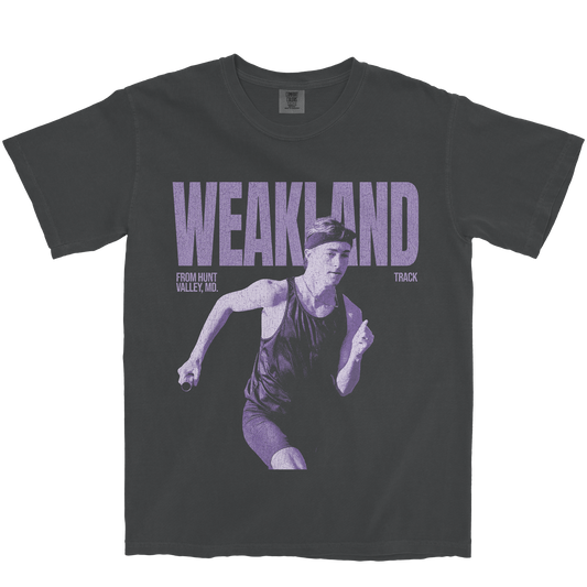 JAKE WEAKLAND VINTAGE GRAPHITE TEE