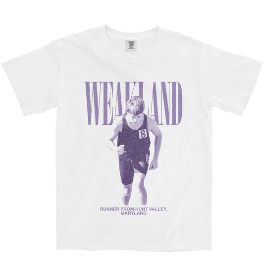 JAKE WEAKLAND VINTAGE WHITE TEE