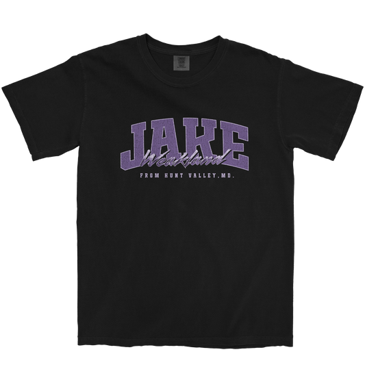 JAKE WEAKLAND RETRO BLACK TEE