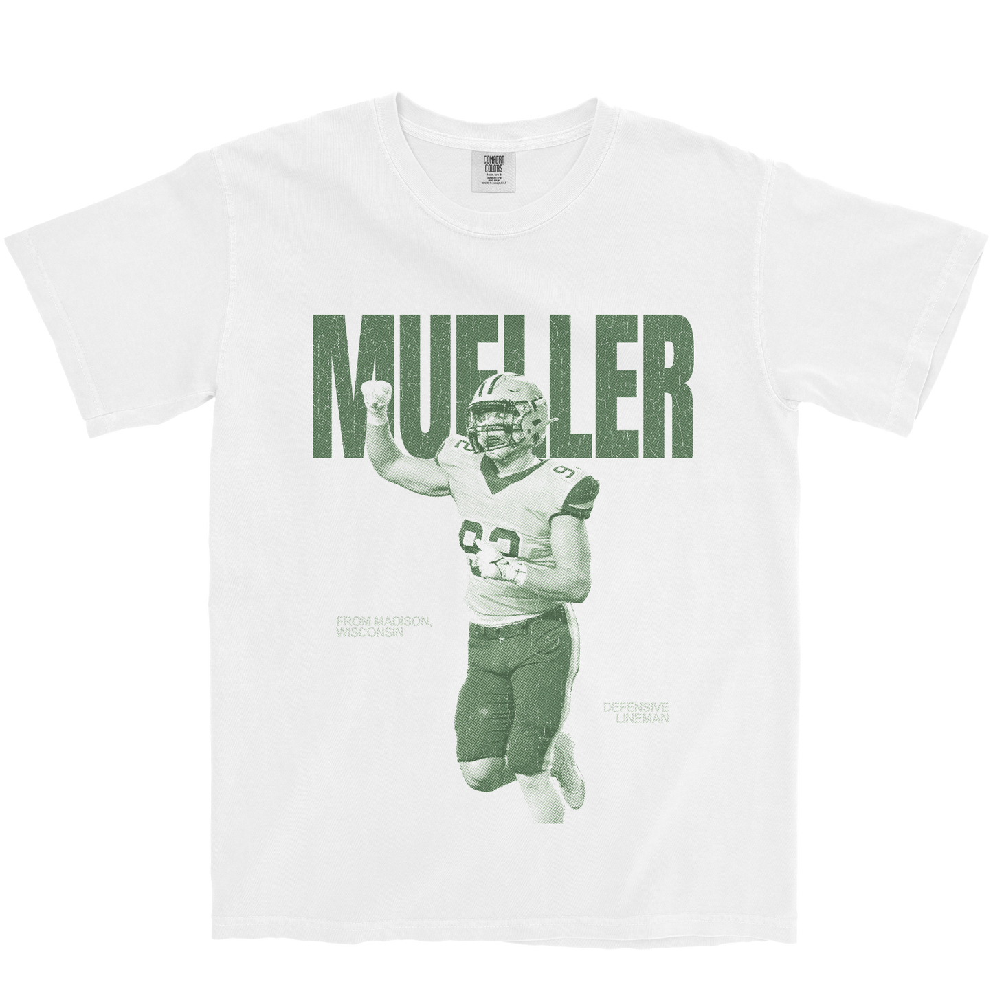 JOE MUELLER VINTAGE WHITE TEE