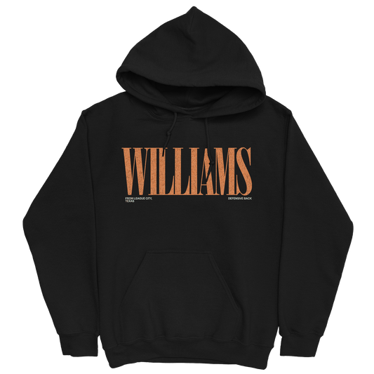 JARIUS WILLIAMS CLASSIC BLACK HOODIE