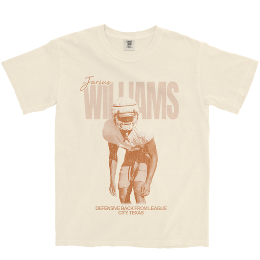 JARIUS WILLIAMS VINTAGE IVORY TEE