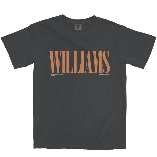 JARIUS WILLIAMS CLASSIC GRAPHITE TEE