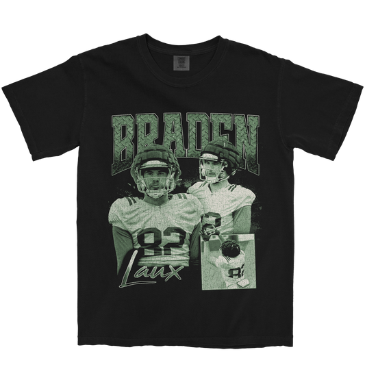 BRADEN LAUX GRAPHIC BLACK TEE