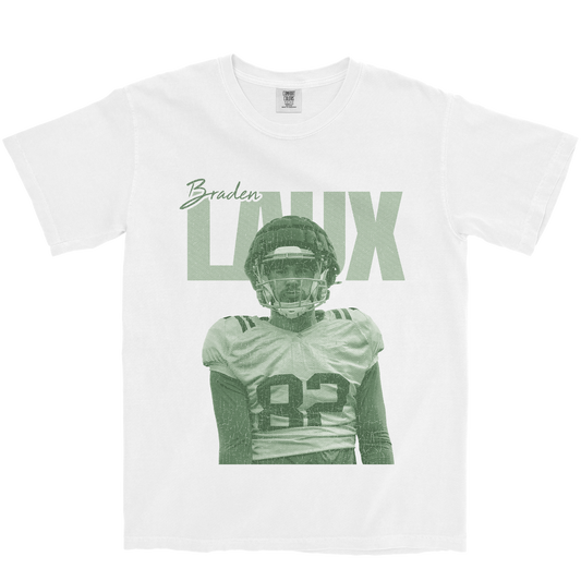 BRADEN LAUX VINTAGE WHITE TEE