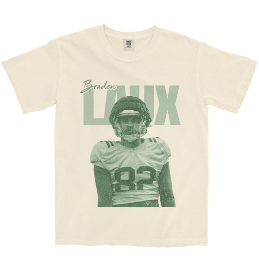 BRADEN LAUX VINTAGE IVORY TEE