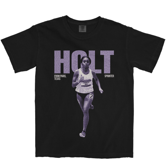 SHAMYIA HOLT VINTAGE BLACK TEE