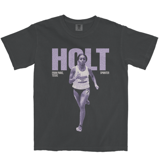 SHAMYIA HOLT VINTAGE GRAPHITE TEE