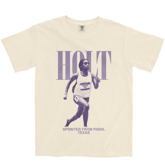 SHAMYIA HOLT VINTAGE IVORY TEE