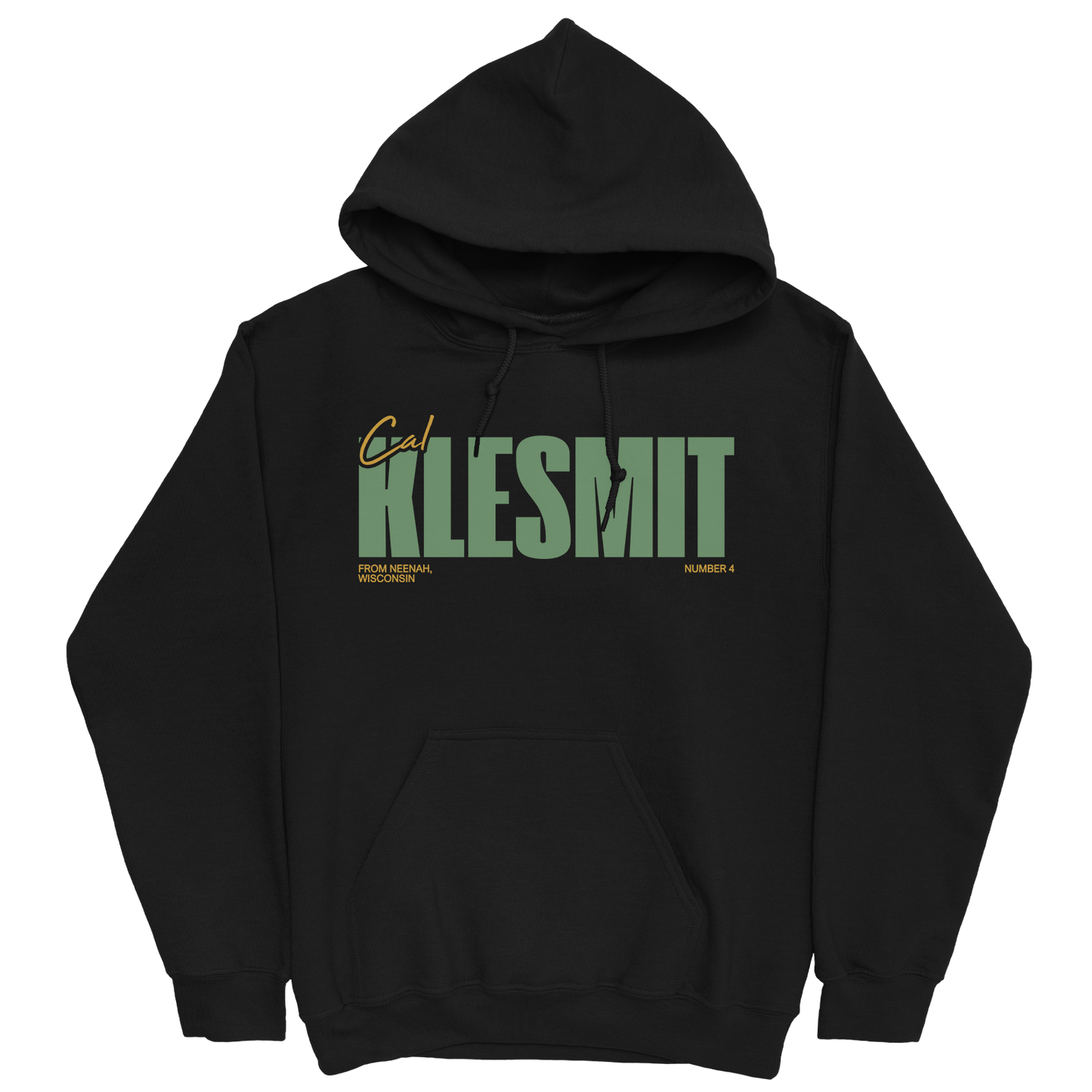 CAL KLESMIT CLASSIC BLACK HOODIE