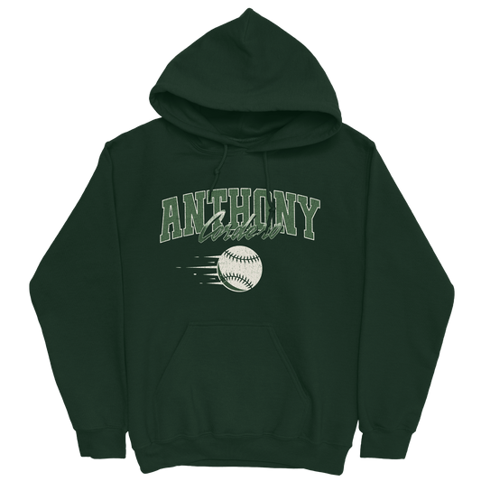 ANTHONY CORDERO RETRO FOREST GREEN HOODIE