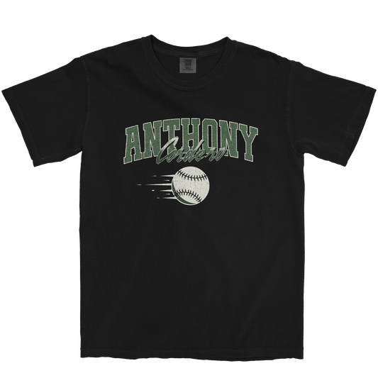 ANTHONY CORDERO RETRO BLACK TEE