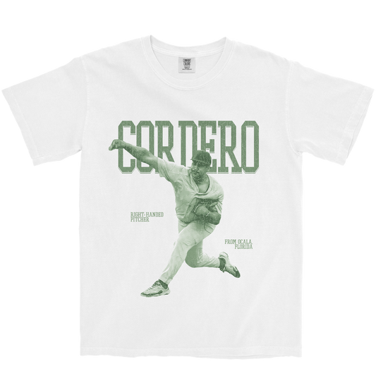 ANTHONY CORDERO VINTAGE WHITE TEE