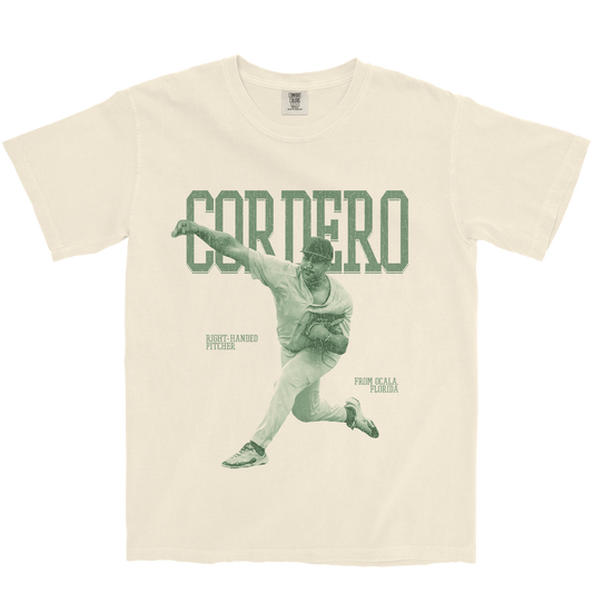 ANTHONY CORDERO VINTAGE IVORY TEE